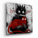 Mr Claw and Lucky Glass Wall Art.